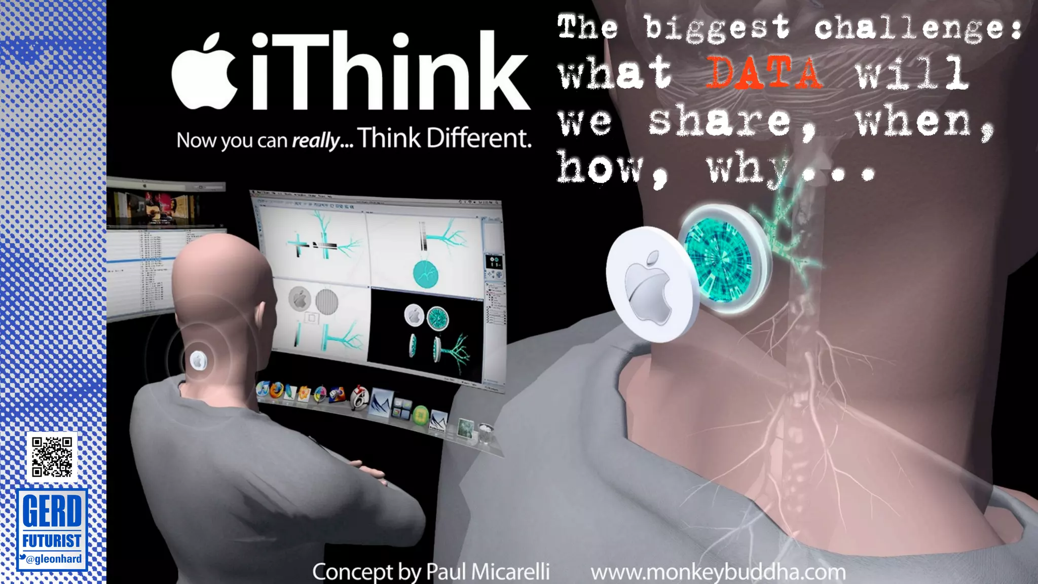 The biggest challenge:
what DATA will
we share, when,
how, why...
 