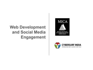 Web Development and Social Media Engagement 