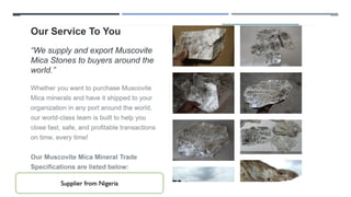 Mica Industry - Information