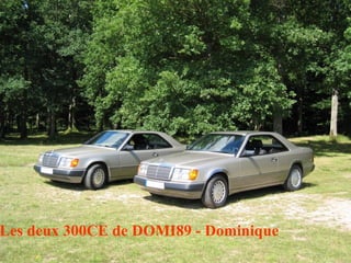 Les deux 300CE de DOMI89 - Dominique 