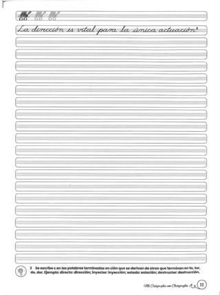 Mi caligrafia con ortografia 8