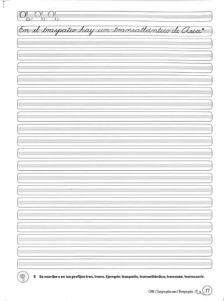 Mi caligrafia con ortografia 8