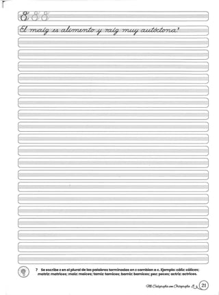 Mi caligrafia con ortografia 8