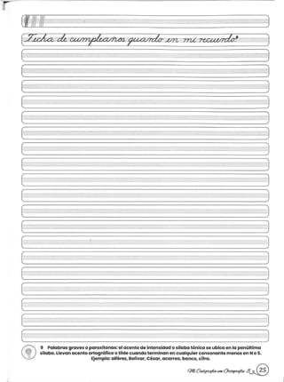 Mi caligrafia con ortografia 8