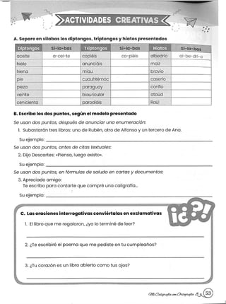 Mi caligrafia con ortografia 8