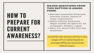 MICAT 2020 exam preparation