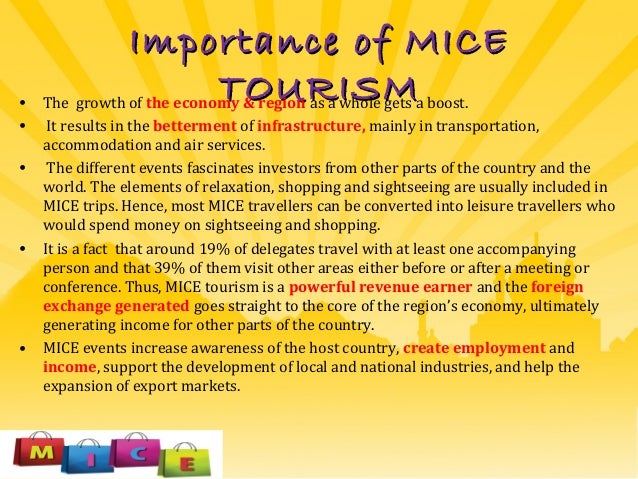 history of mice tourism