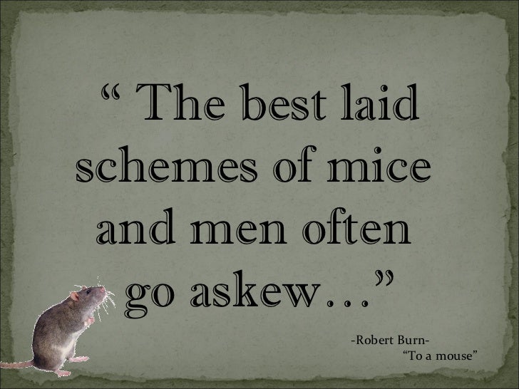Mice and men 1