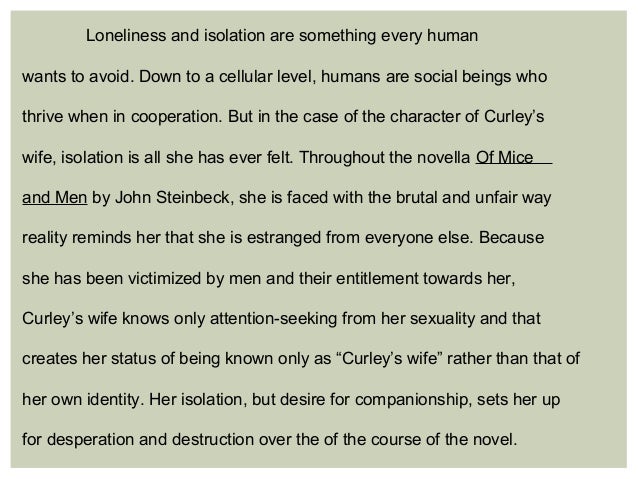 Of Mice and Men Literary Essay Writing