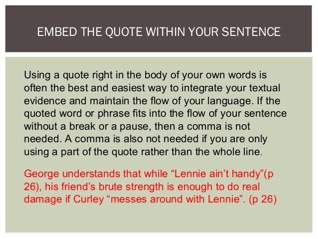 Of mice and men language essay
