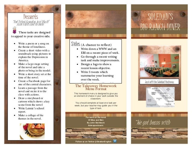 The story of mice and men homework help The story of mice and men homework help