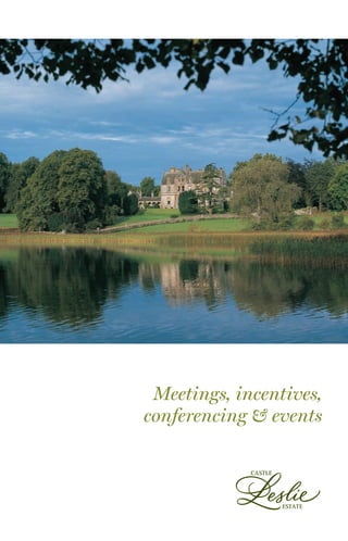 Meetings, incentives,
conferencing & events
 