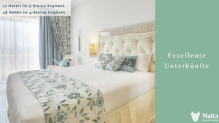 Exzellente
Unterkünfte
17 Hotels im 5-Sterne Segment
46 Hotels im 4-Sterne Segment
 