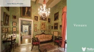 Venues
Casa Rocca Piccola
 