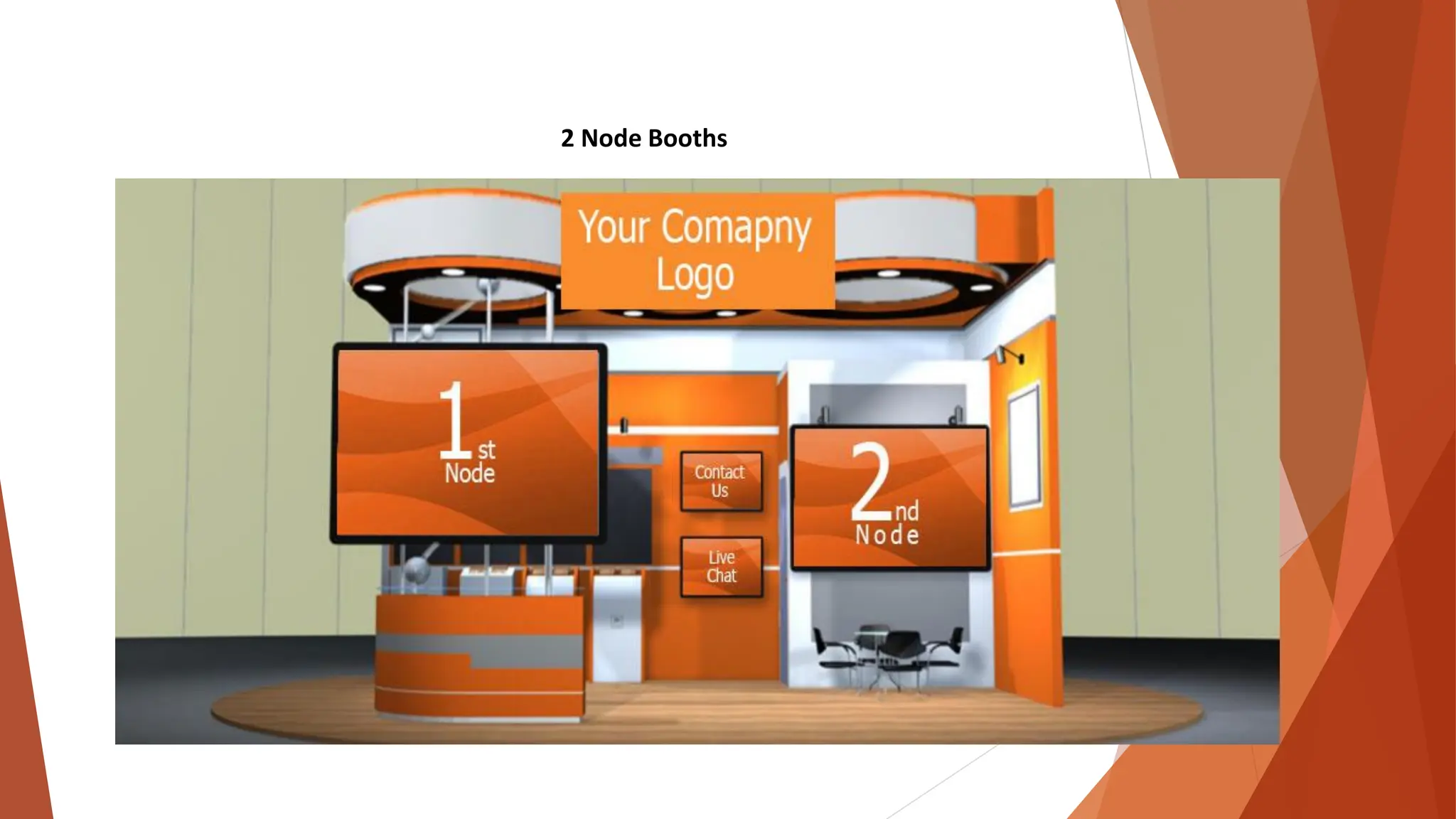 2 Node Booths
 
