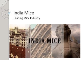 India Mice
Leading Mice Industry
 