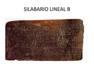 SILABARIO LINEAL B
 