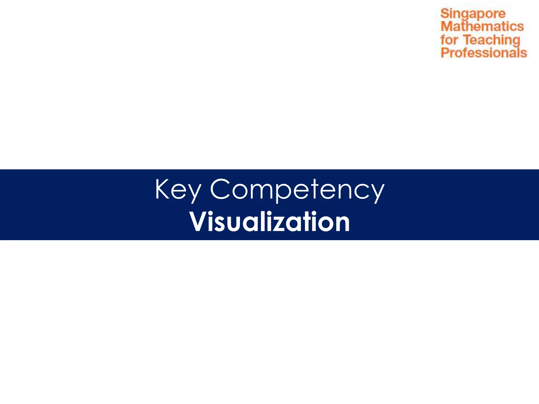 Key Competency
  Visualization
 