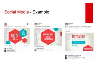 Social Media - Example 
 