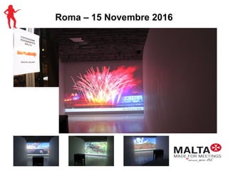 Roma – 15 Novembre 2016
 