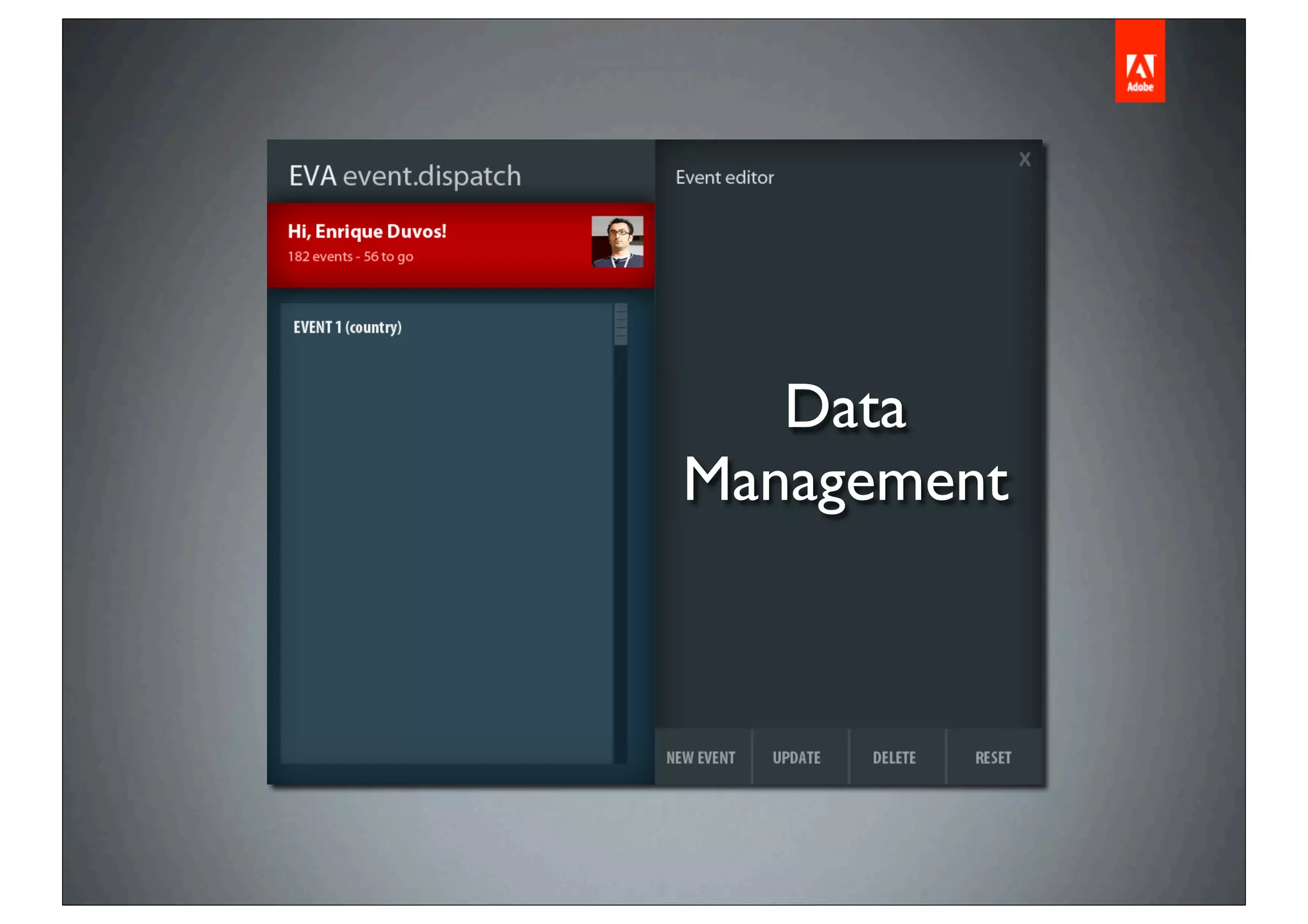 Data
Management
 