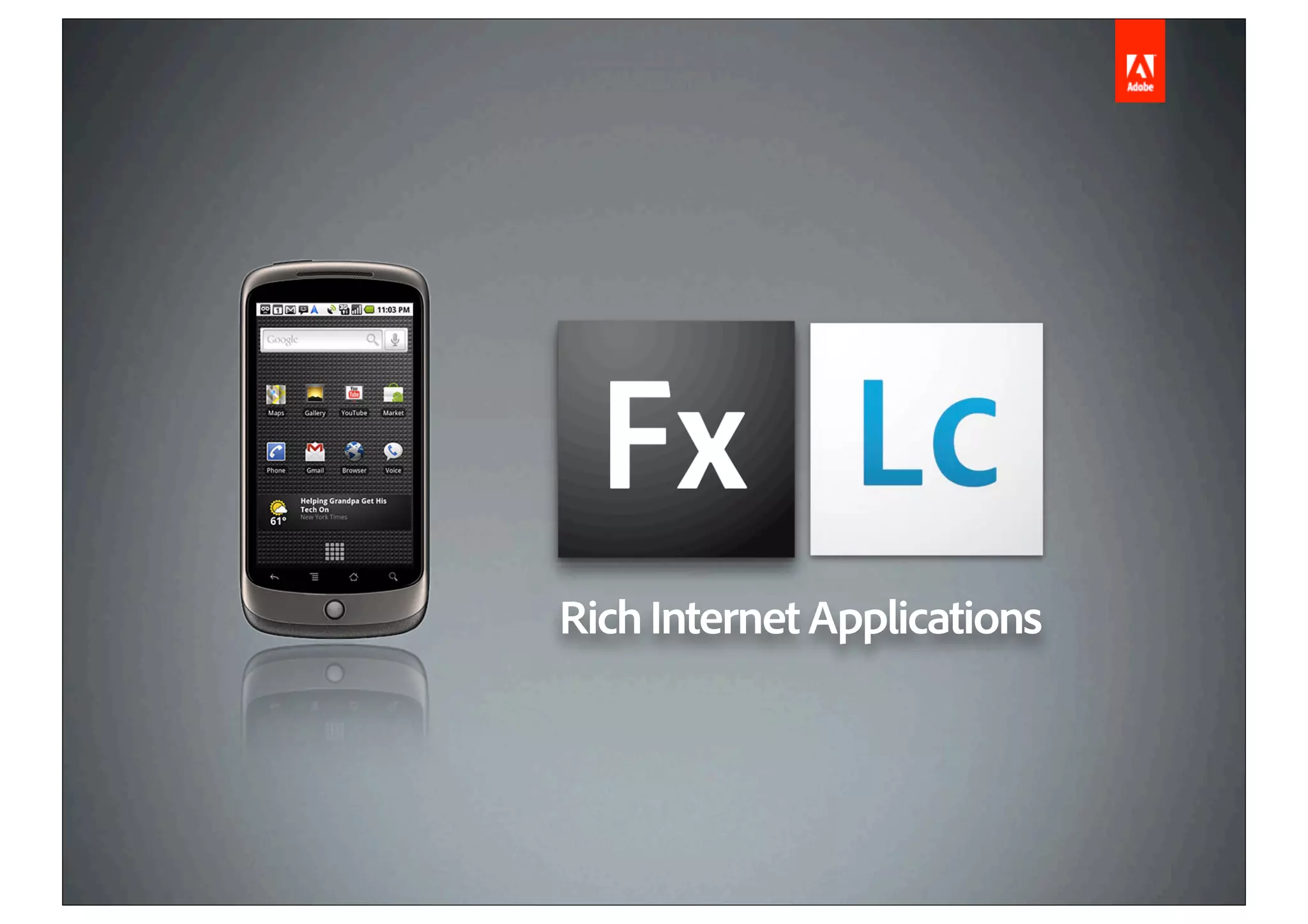 Rich Internet Applications
 