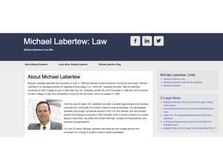 Michael Labertew Law