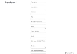 @ContentVerve 
Top-aligned 
 