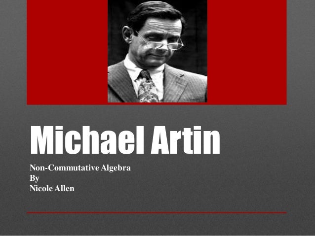 Michael artin by nicole allen