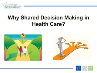 Why Shared Decision Making in Health Care?