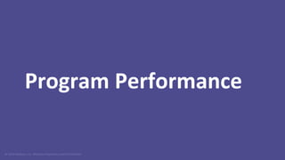 Program Performance 
© 2014 Marketo, Inc. Marketo Proprietary and Confidential 
 
