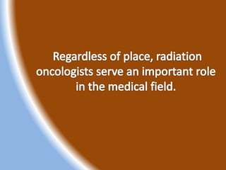 Dr. Michael Chin on Radiation Oncology