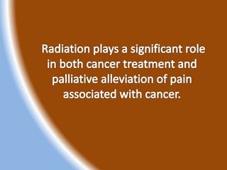 Dr. Michael Chin on Radiation Oncology