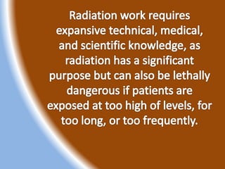 Dr. Michael Chin on Radiation Oncology