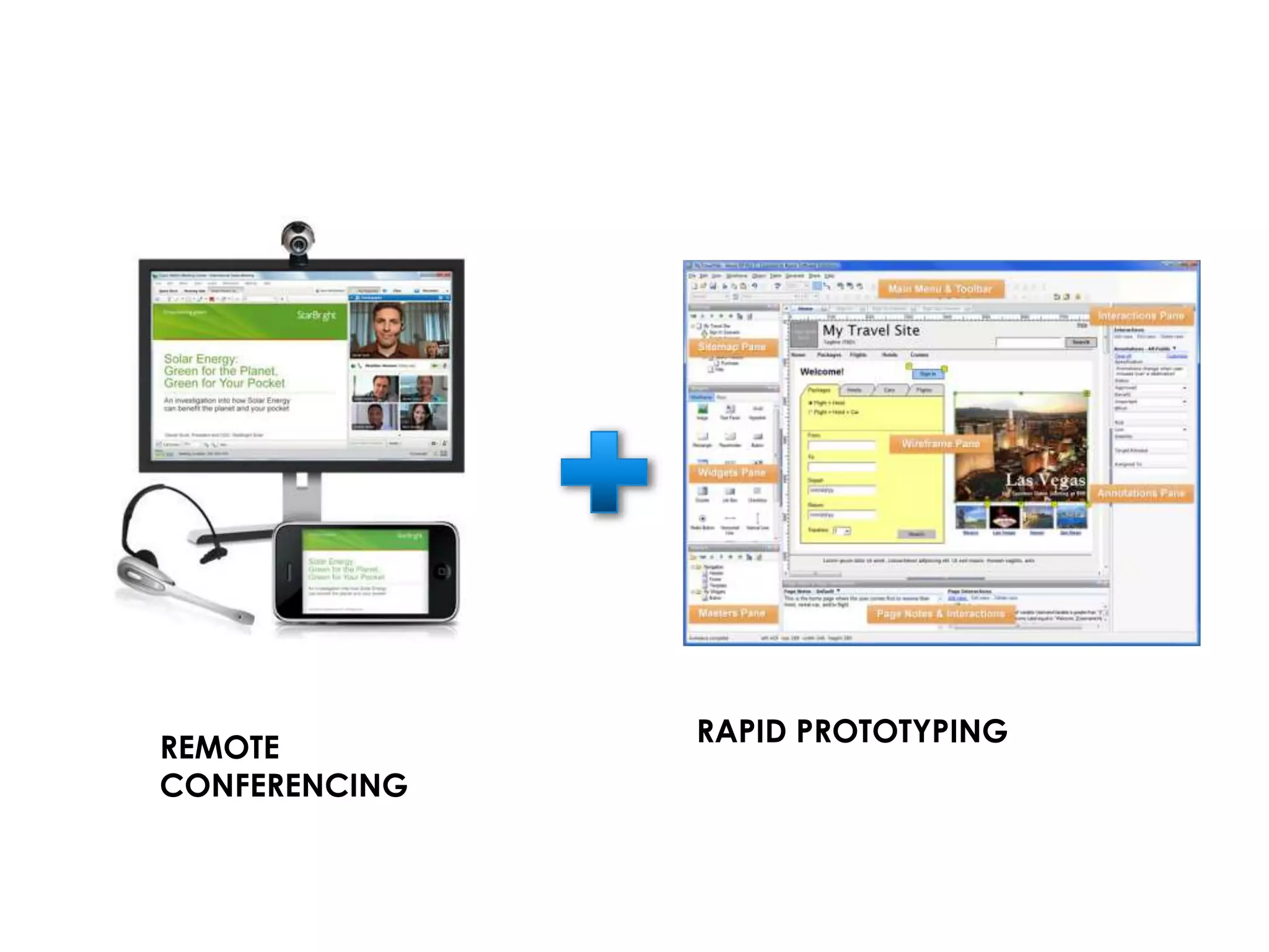 REMOTE
CONFERENCING
RAPID PROTOTYPING