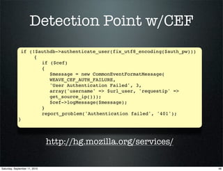 Real Time Application Defenses - The Reality of AppSensor & ESAPI