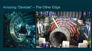Michael Enescu keynote – “From Cloud to Fog & The Internet of Things” – Chicago, LinuxCon 2014 18 
 