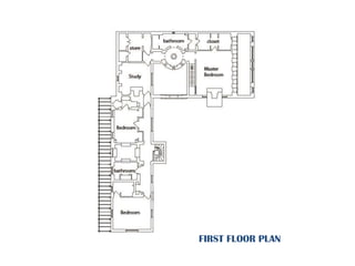 FIRST FLOOR PLAN
 