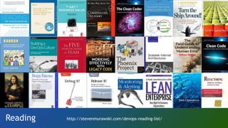 Reading http://stevenmurawski.com/devops-reading-list/
 