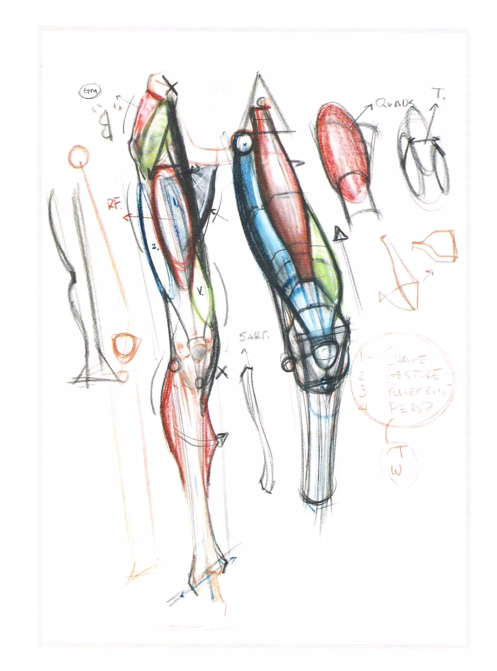 Michael hampton  figure drawing - design and invention