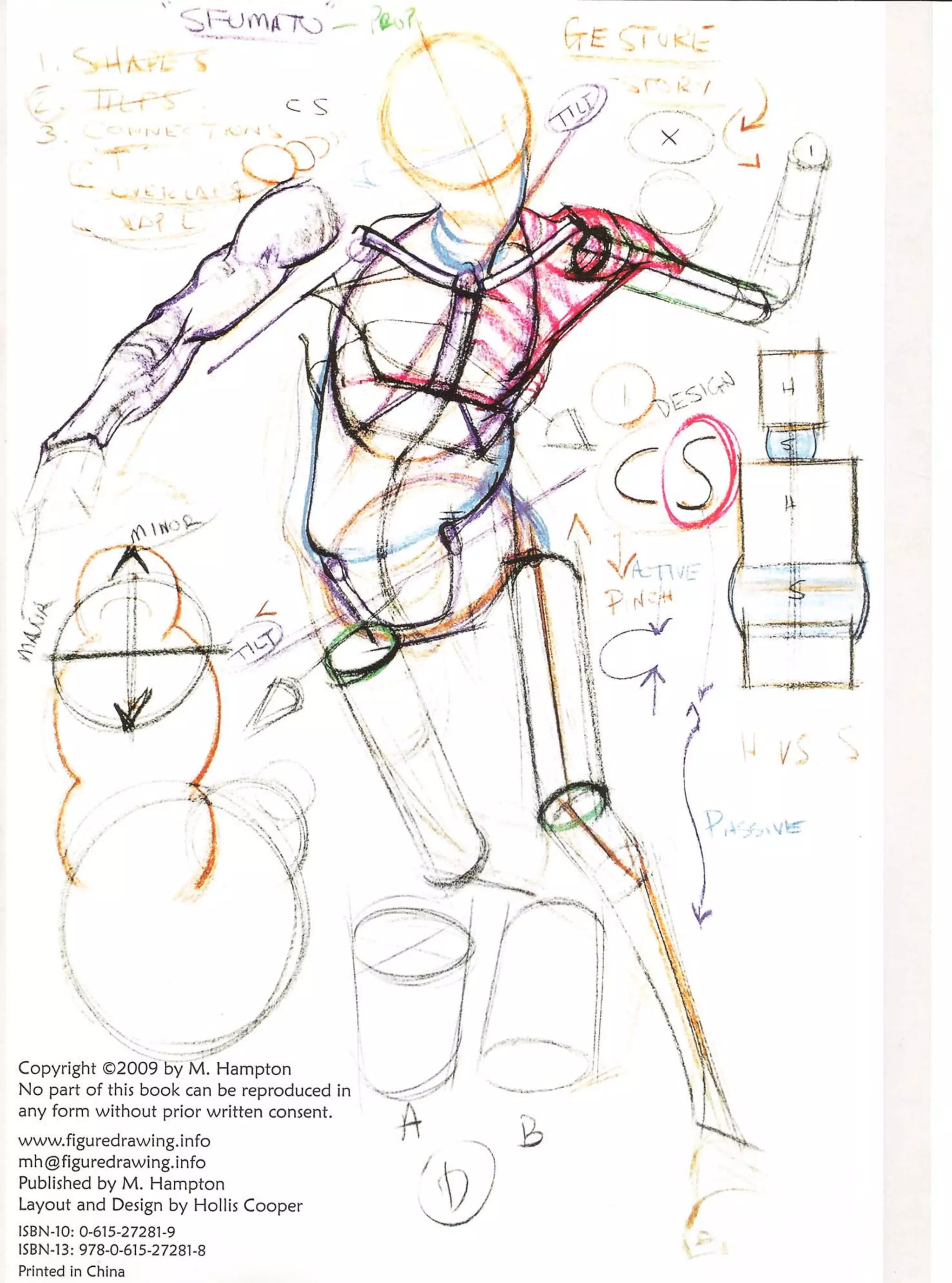 Michael hampton  figure drawing - design and invention