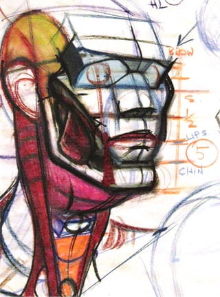 Michael hampton  figure drawing - design and invention