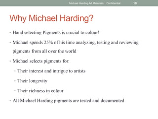 About Michael Harding Artist Oil Colours Slide 10