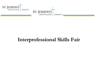 Interprofessional Skills Fair
 