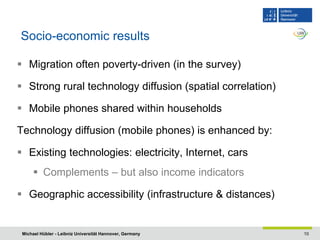 Does Migration Support Technology Diffusion in Developing Countries?
