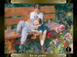 En el jardin