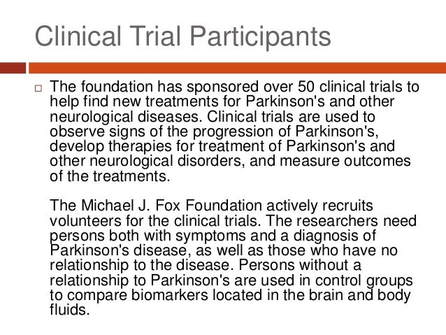 michael j fox clinical trials michael j fox foundation seeking clinical trial participants michael j fox clinical trials michael j fox foundation seeking clinical trial participants