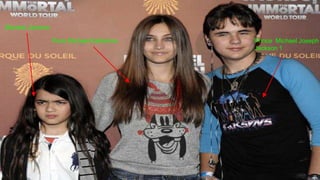 Prince Michael Joseph
Jackson 1
Paris Michael Katherine
Blanket Jackson