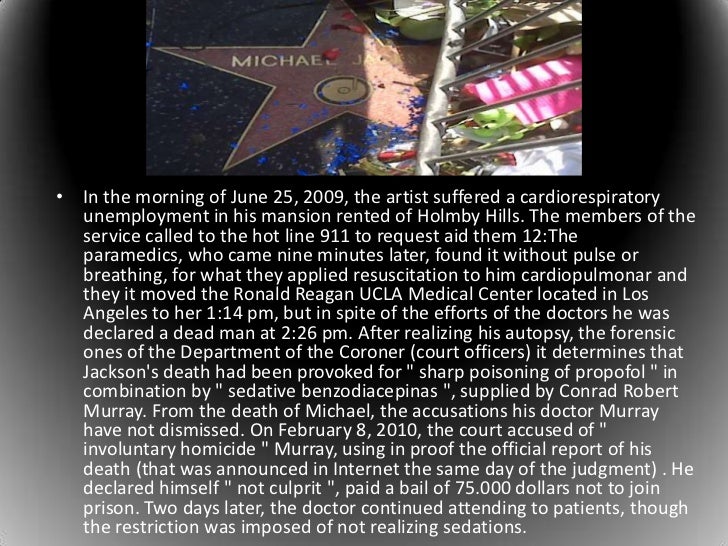 How did michael jackson die picture