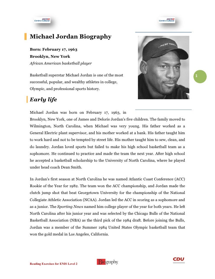 Michael Jordan Biography